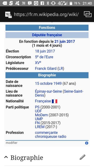 Claire O’Petit (LREM) cette députée qui ne vaut pas 5€ Claire O’Petit (LREM) cette députée qui ne vaut pas 5€