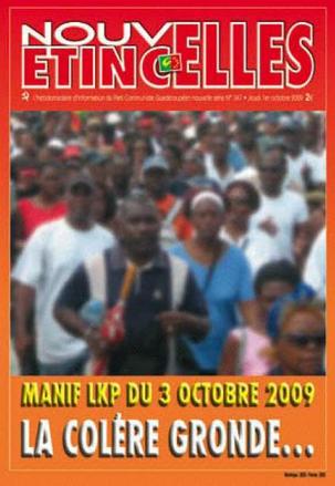 Plus de 25.000 personnes qui ont manifesté à Pointe-à-Pitre pour exiger le respect des engagements pris par L’Etat français