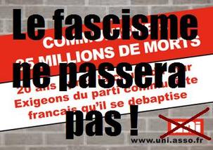 Agression fasciste, hier, contre le siège de la Fédération du PCF 13