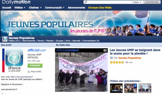 Et si les jeunes de l'UMP apprenaient le français?!