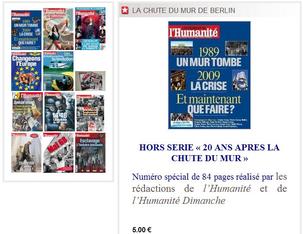 Les courants majoritaires de la direction du Parti Communiste Français au pied du mur... de Berlin