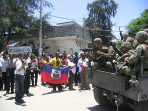 L’arrivée de Marines yankees est perçue comme une occupation par les Haïtiens