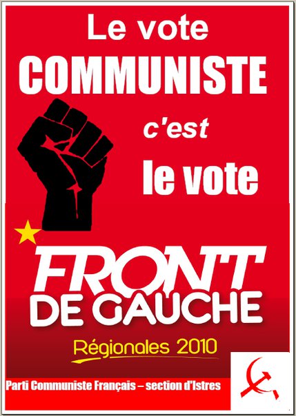 Présentation de la liste du Front de Gauche pour les Bouches du Rhône