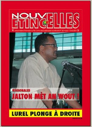 Guadelopue: le PCG s'engage avec Eric Jalton (DvG) contre Lurel (PS) Guadelopue: le PCG s'engage avec Eric Jalton (DvG) contre Lurel (PS)