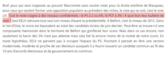Il est temps que nos dirigeant.e.s politiques en finissent avec l'illusion Mélenchon