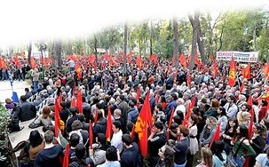 Le Parti Communiste de Grèce rend hommage à l'homme à l'œillet rouge, Nikos Belogiannis, exécuté il y a 58 ans