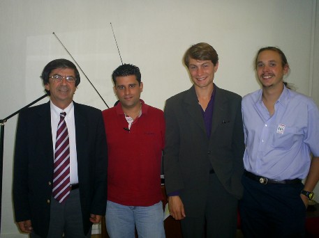 Michel Vaxès (PCF) rencontre le Secrétaire général des Jeunesses Communistes du Venezuela