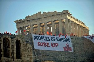 PCF : solidarité avec le peuple grec !