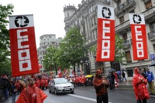 Espagne: La CCOO (proche du PCE) appelle à d'importantes mobilisations anti-austérité Espagne: La CCOO (proche du PCE) appelle à d'importantes mobilisations anti-austérité
