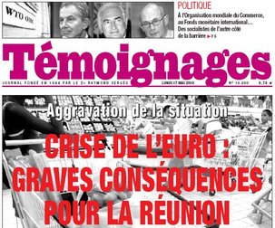 Crise financière : Appel du Parti Communiste Réunionnais à la mobilisation Crise financière : Appel du Parti Communiste Réunionnais à la mobilisation