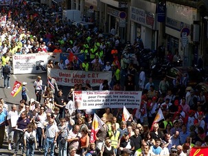 Thibault dénonce "une forme de mépris provocante" à l'encontre des manifestants Thibault dénonce "une forme de mépris provocante" à l'encontre des manifestants