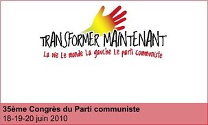 35ème congrès PCF : Le Front de Gauche ne doit pas se constituer en parti !