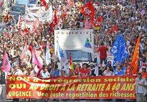Retraites : forte mobilisation pour la journée d'action Retraites : forte mobilisation pour la journée d'action