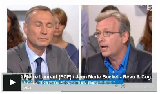 Pierre Laurent (PCF) vs Jean Marie Bockel