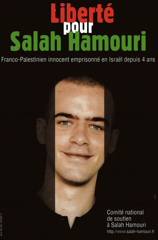 Aujourd'hui 2.000 ème jour de prison pour Salah Hammouri !
