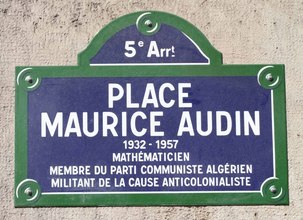 Une place Maurice Audin à Aix : Les jeunes n'ont pas la mémoire courte