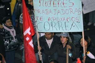 Hugo Chavez appelle les peuples latino-américains à défendre Rafael Correa Hugo Chavez appelle les peuples latino-américains à défendre Rafael Correa