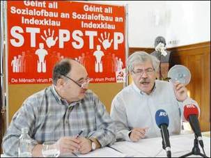 Message de solidarité du PC Luxembourgeois (KPL),Aux communistes, aux syndicalistes, et à tous les grévistes et manifestants de France