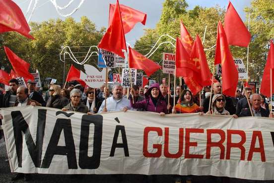 Grande journée de lutte du peuple portugais contre l'OTAN