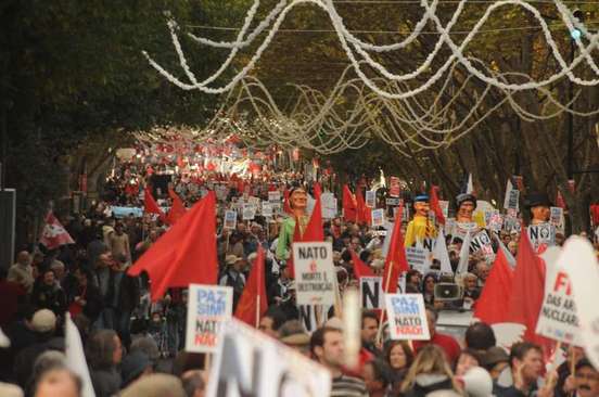 Grande journée de lutte du peuple portugais contre l'OTAN
