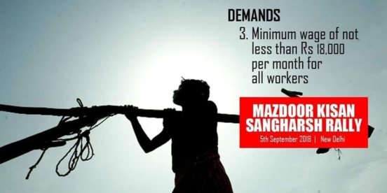 Des dizaines de milliers de paysan.ne.s communistes marchent sur New Delhi