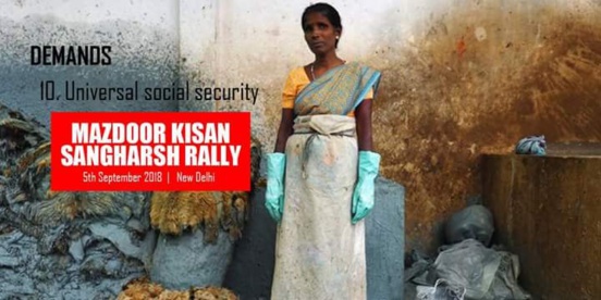 Des dizaines de milliers de paysan.ne.s communistes marchent sur New Delhi