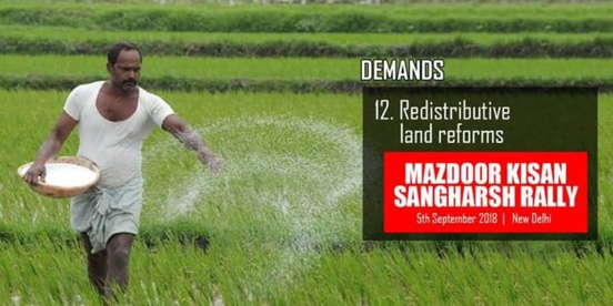 Des dizaines de milliers de paysan.ne.s communistes marchent sur New Delhi