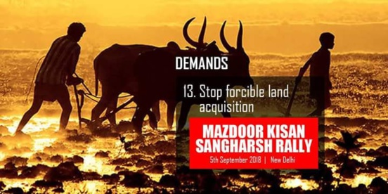 Des dizaines de milliers de paysan.ne.s communistes marchent sur New Delhi