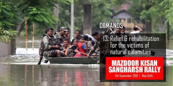 Des dizaines de milliers de paysan.ne.s communistes marchent sur New Delhi