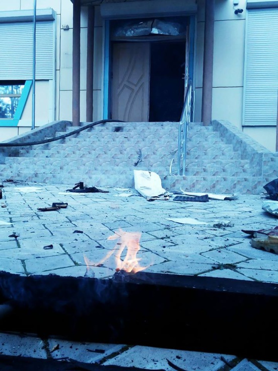 Le Parti Communiste de Donetsk (KPDNR) visé par un lâche attentat