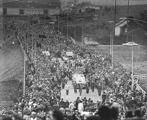 30e anniversaire de la mort de Bobby Sands dans  les geôles anglaises
