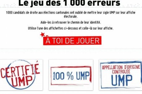 Le PCF lance un jeu-concours pour aider les candidats de l’UMP à « retrouver leur identité »