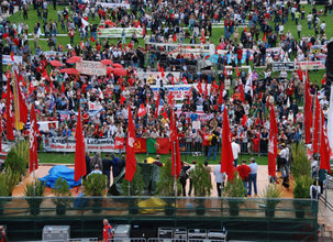 1er mai a Portugal : PC et CGT-IN contre l'ingérence du FMI et de l'UE
