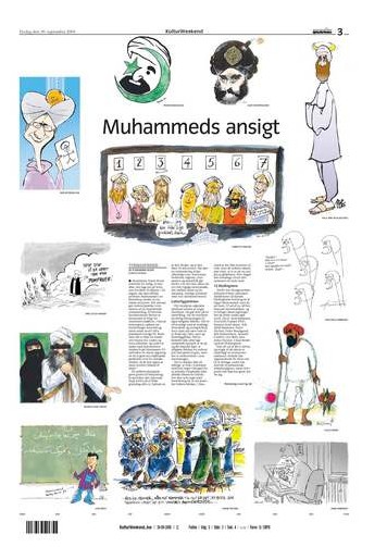 les caricatures de Mahomet de Jyllands Posten