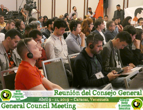 La Jeunesse communiste du monde est réunie à Caracas (Venezuela)