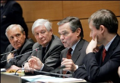 Bernard Accoyer, président du groupe UMP a l'Assemblée Nationale