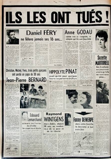 Il y a 50 ans, le massacre de Charonne