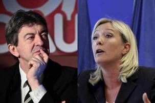 Marine Le Pen a peur du débat avec le Front de gauche
