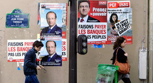 The New York Times : In French Vote, Sound and Fury From the Left