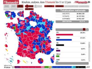 Législatives : 6,91% pour le Front de Gauche et lourdes pertes Législatives : 6,91% pour le Front de Gauche et lourdes pertes