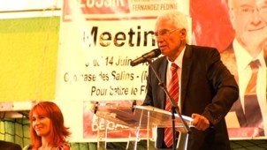 13eme: L'union de la gauche autour de Gaby Charroux contre le FN. 13eme: L'union de la gauche autour de Gaby Charroux contre le FN.