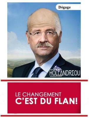 La confiance de Hollande et Ayrault en baisse
