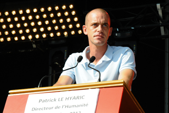 Meeting de clôture de la Fête de l'Humanité 2012- Patrick Le Hyaric: 