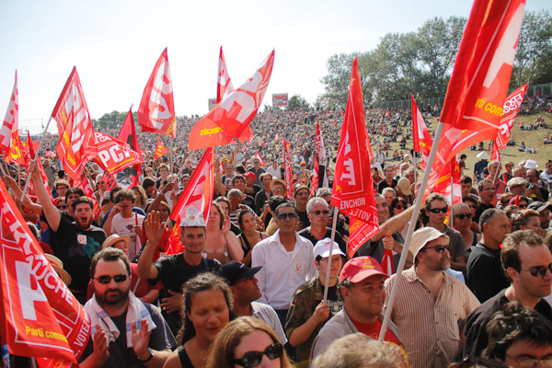 Meeting de clôture de la Fête de l'Humanité 2012- Patrick Le Hyaric: 