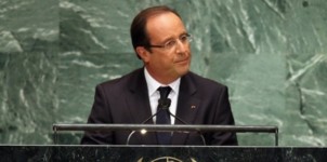 Hollande à l'ONU : Le va-t-en-guerre larbin de l'OTAN et de l'impérialisme US Hollande à l'ONU : Le va-t-en-guerre larbin de l'OTAN et de l'impérialisme US
