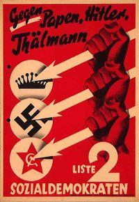 Le 10 juillet 1932, le Parti Communiste d'Allemagne (KPD) lance "l'action-antifasciste"