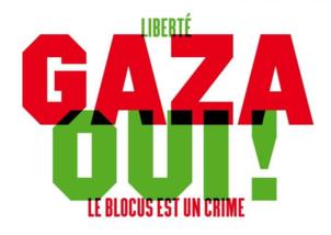 Stop au blocus de Gaza ! Stop au blocus de Gaza !