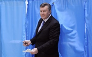 Le président de l'Ukraine, Viktor Ianoukovich