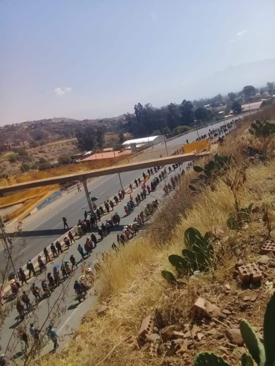 COB/Bolivie : "Nous ne reculerons pas d'un millimètre dans notre lutte pour la démission d'Añez" COB/Bolivie : "Nous ne reculerons pas d'un millimètre dans notre lutte pour la démission d'Añez"