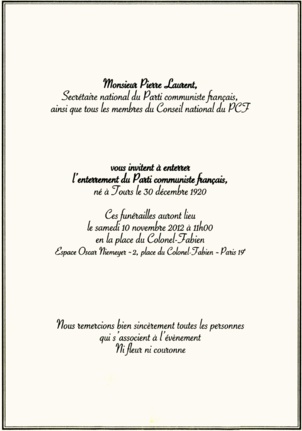 Le Parti communiste français repart à l'offensive Le Parti communiste français repart à l'offensive